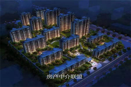 城北脉湖名居3室2厅1卫104.83m2精装修